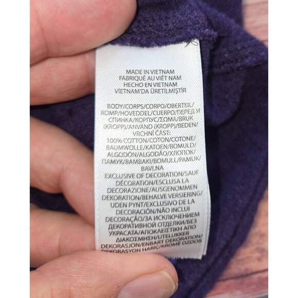 Ralph Lauren Mens Featherweight Mesh Flannel Shirt Medium Purple - Picture 6 of 8